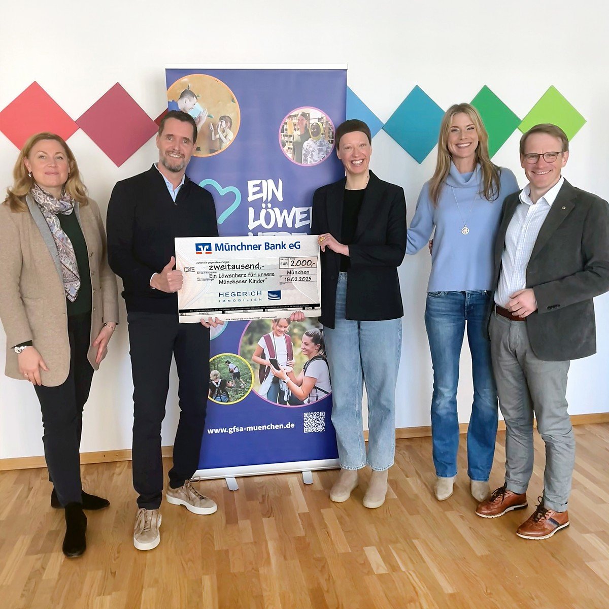 Foto Hegerich Immobilien GmbH spendet 2.000 Euro