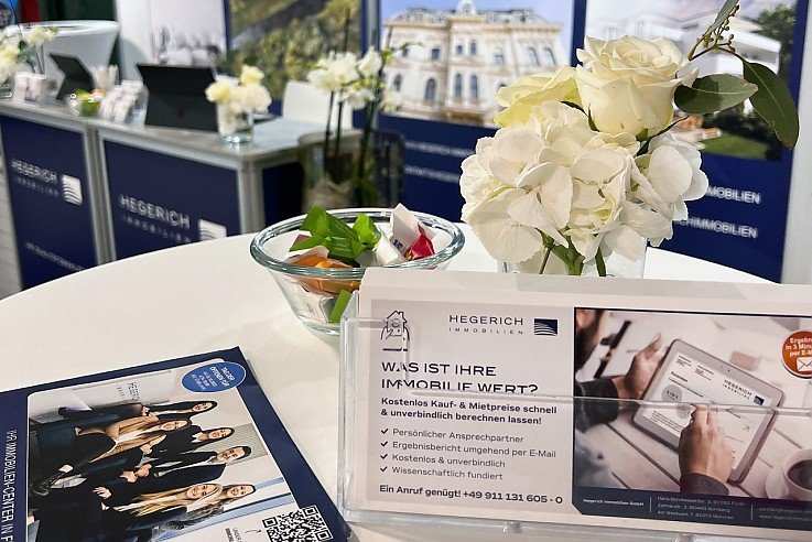 Hegerich Immobilien auf der BAU + IMMO MESSE �meinZuhause!� N�rnberg