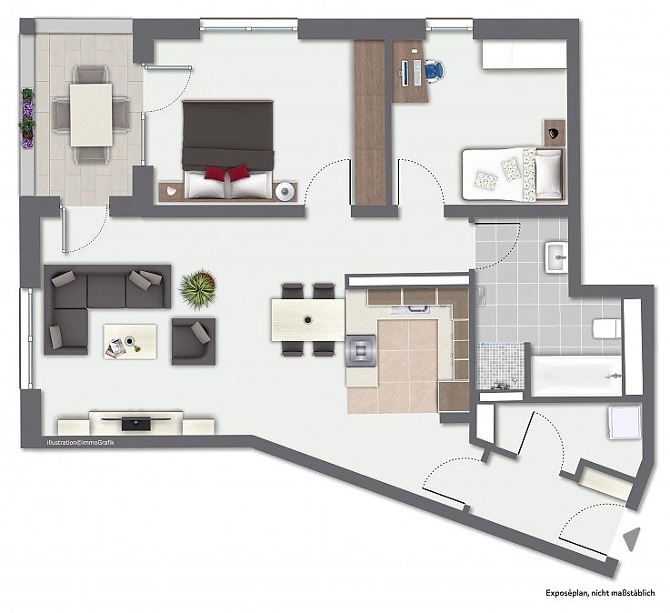 WOHNUNG 4L140/4166