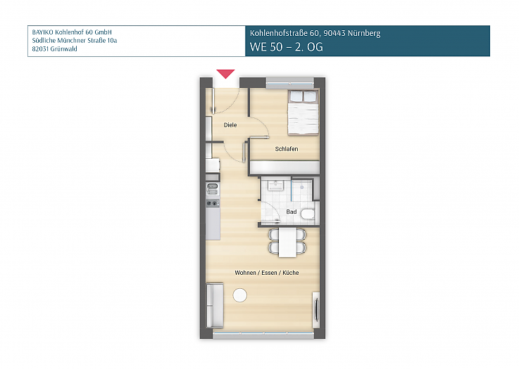 Kohlenhof 60 | Wohnung 50 | EG