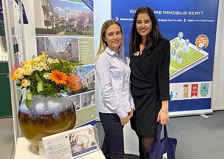 Hegerich Immobilien auf der Messe