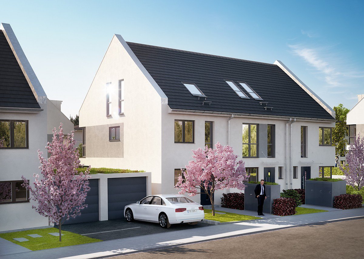 Foto Zwischen Altstadt und Stadtwald � ein Ensemble aus modernen Einfamilienh�usern in bester Wohnlage