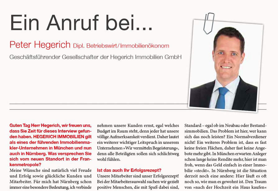 Foto qm - Ein Anruf bei Peter Hegerich