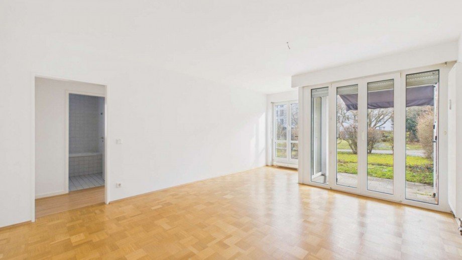 Wohnzimmer Erdgeschosswohnung M�nchen