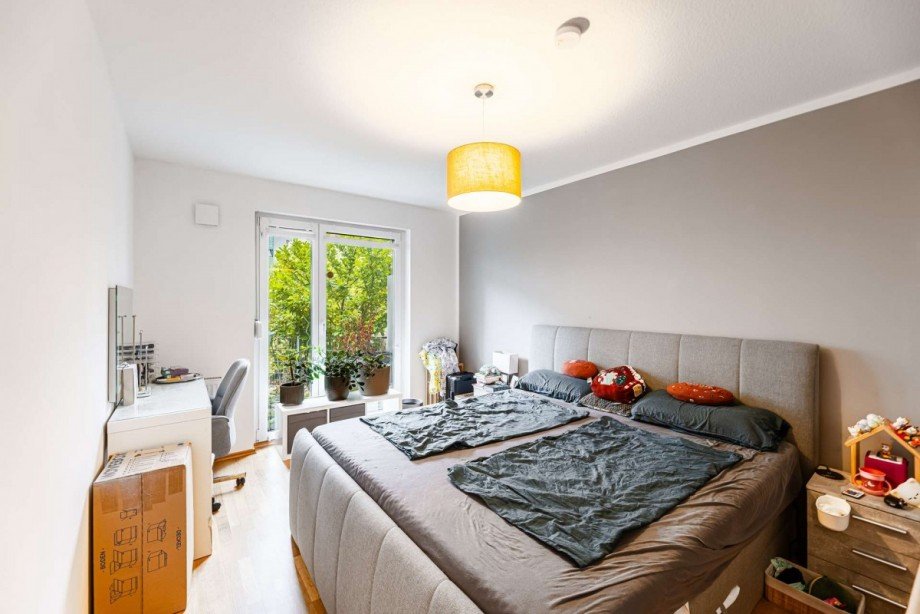 Schlafzimmer Erdgeschosswohnung N�rnberg