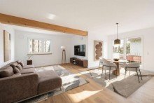 Wohnbereich virtuell m�bliert Bezugsfertige Neubauwohnung (KfW-40 | QNG) im Augustinviertel in Ingolstadt