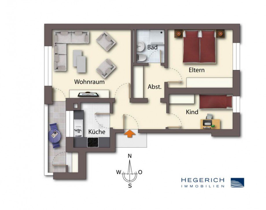 Grundriss Etagenwohnung M�nchen