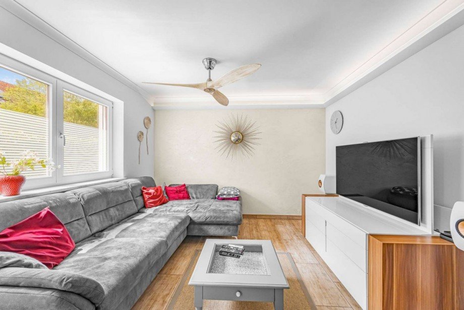 Wohnzimmer Erdgeschosswohnung M�nchen