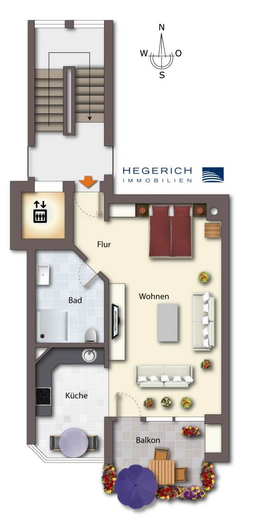 Grundriss Wohnung M�nchen