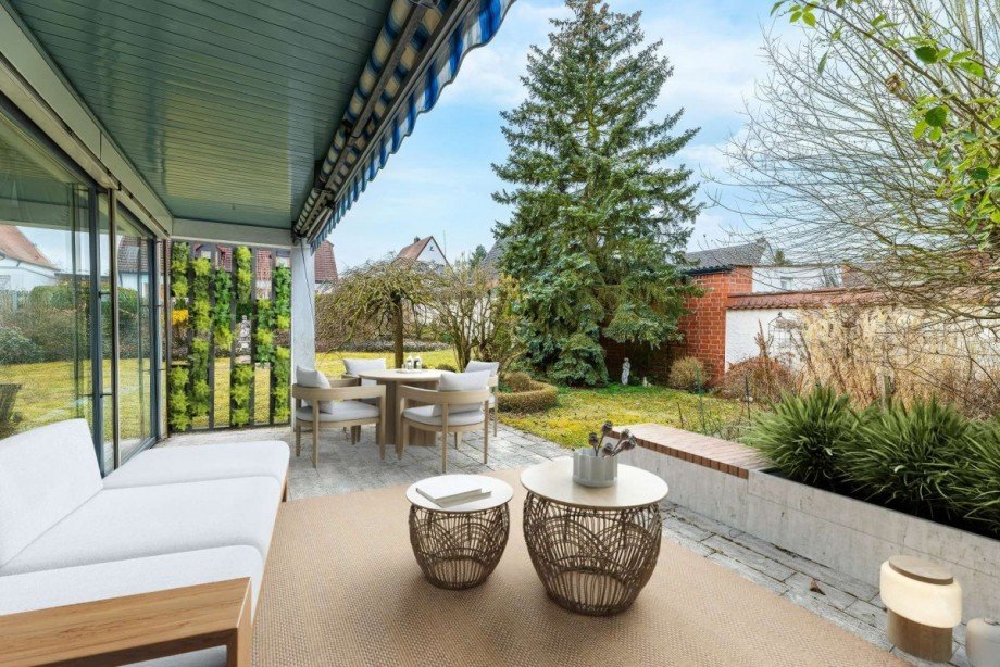 Virtuelles Home Staging Reihenendhaus Cadolzburg