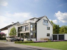 Au�enansicht - Projektiert HEGERICH: Vielseitiges Mehrfamilienhaus mit Projektierung und gro�em Entwicklungspotenzial