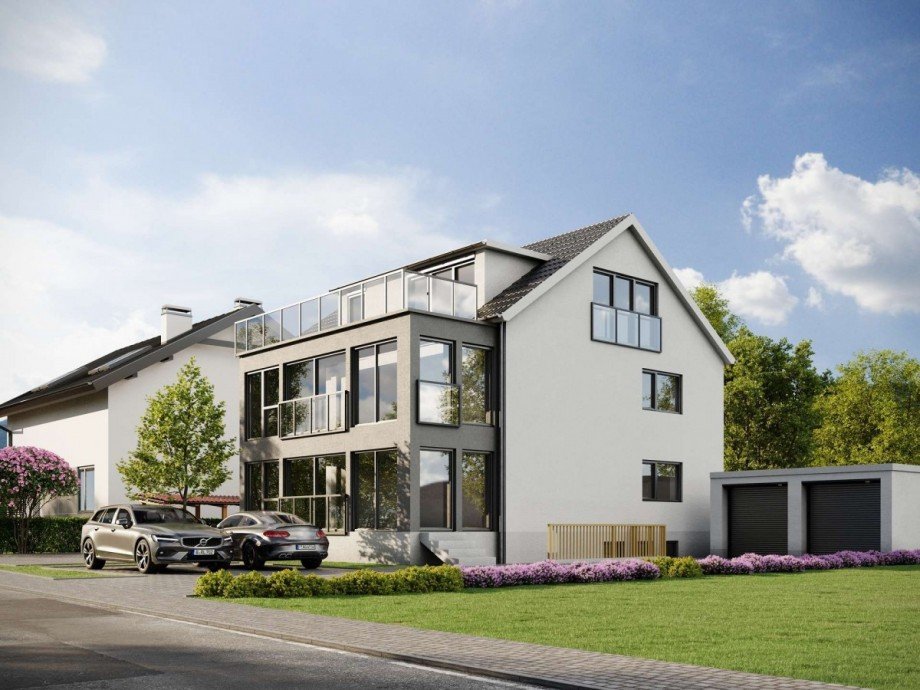 Au�enansicht - Projektiert Mehrfamilienhaus Zirndorf