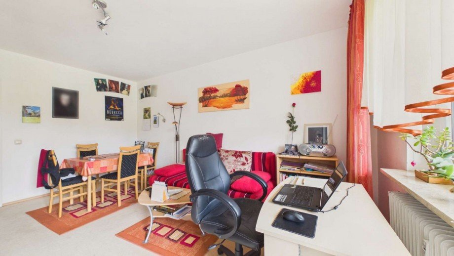 Wohnzimmer Erdgeschosswohnung M�nchen