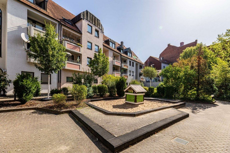 Innenhof Etagenwohnung F�rth