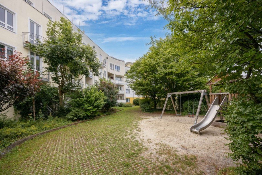 Innenhof Erdgeschosswohnung M�nchen