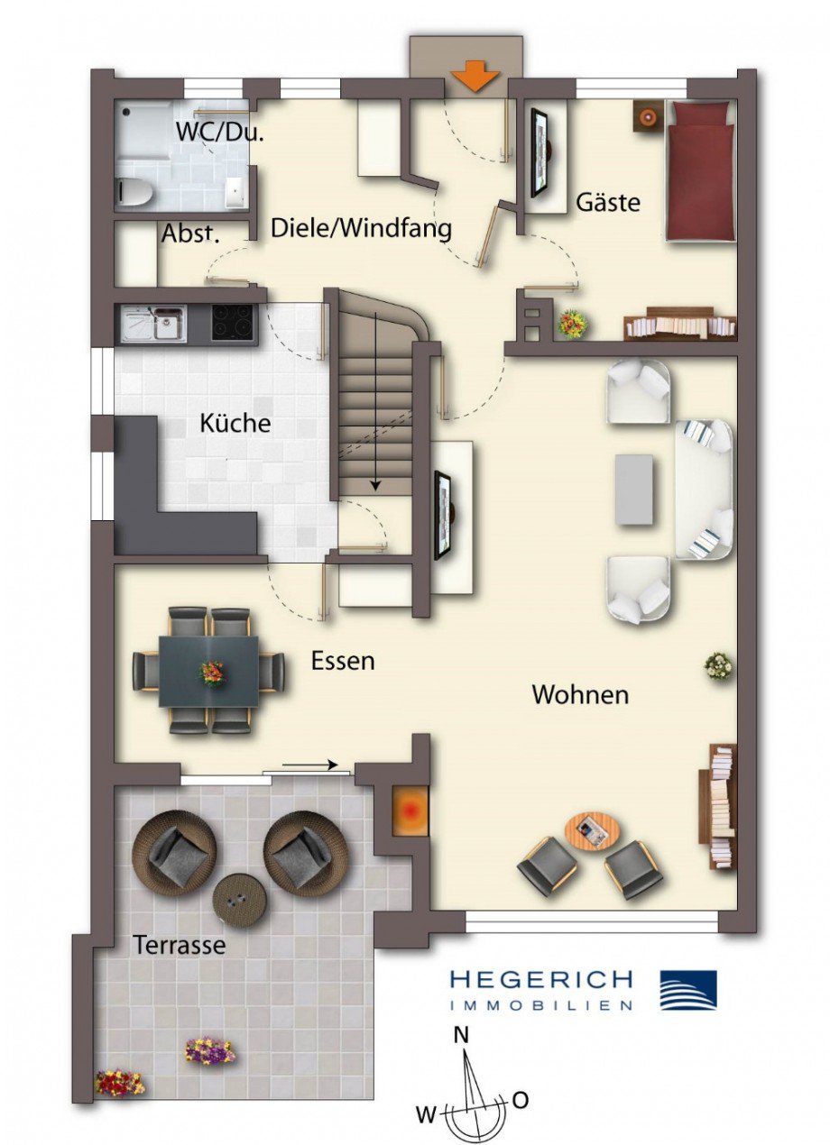 Erdgeschoss Doppelhaush�lfte Sauerlach / Grafing