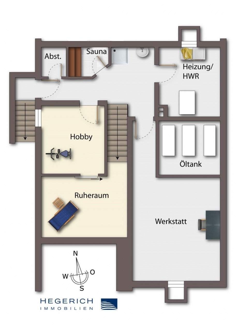 Keller Doppelhaush�lfte Sauerlach / Grafing