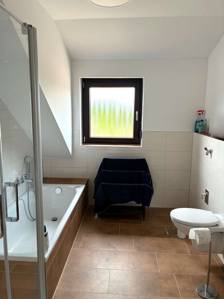 Badezimmer Dachgeschosswohnung Oberasbach