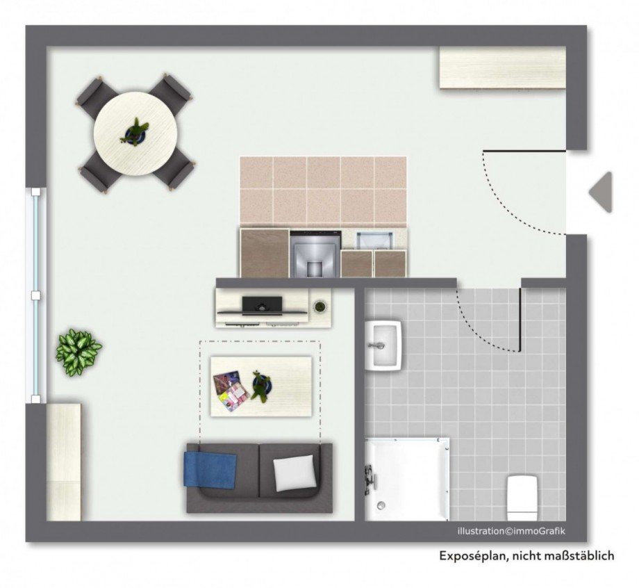Grundriss Erdgeschosswohnung F�rth
