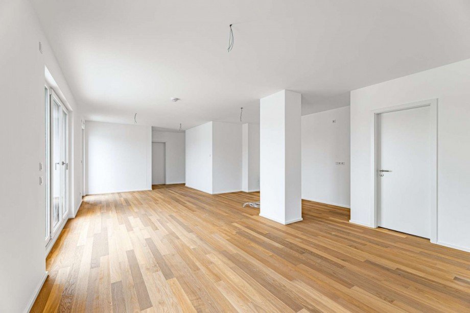 Offene K�che zum Wohn-/Essbereich Penthousewohnung N�rnberg
