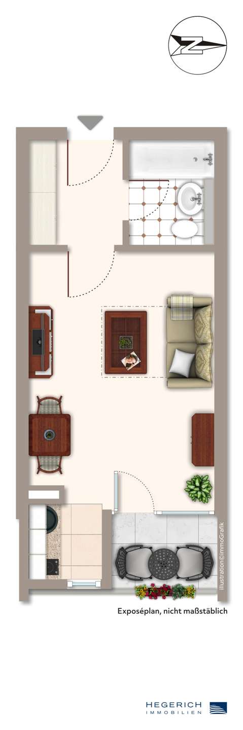 Grundriss Etagenwohnung M�nchen