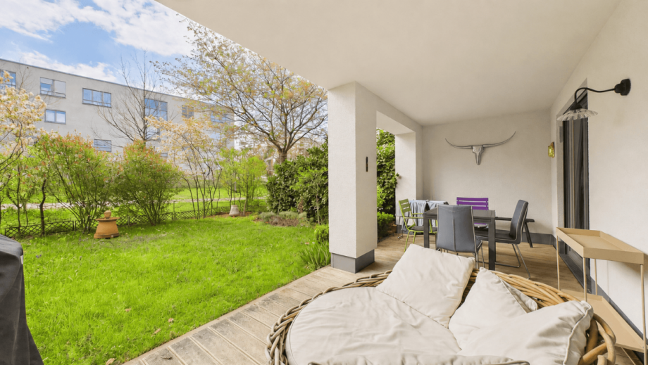 Terrasse Erdgeschosswohnung M�nchen