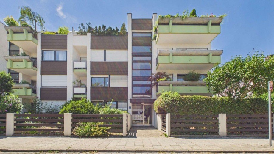 Au�enansicht Terrassenwohnung M�nchen