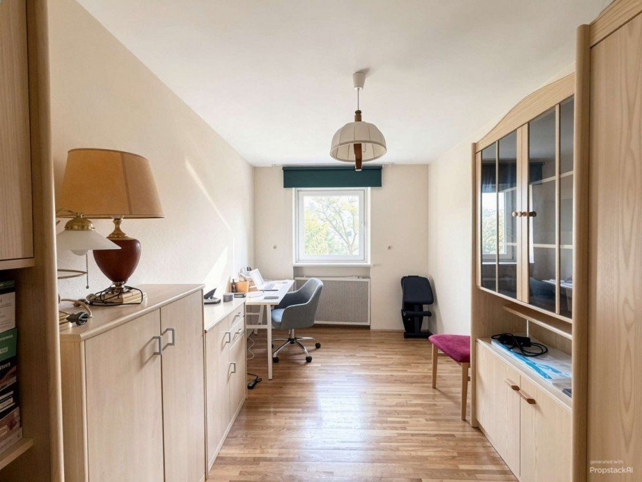 Arbeitszimmer - (KI generiert) Etagenwohnung M�nchen