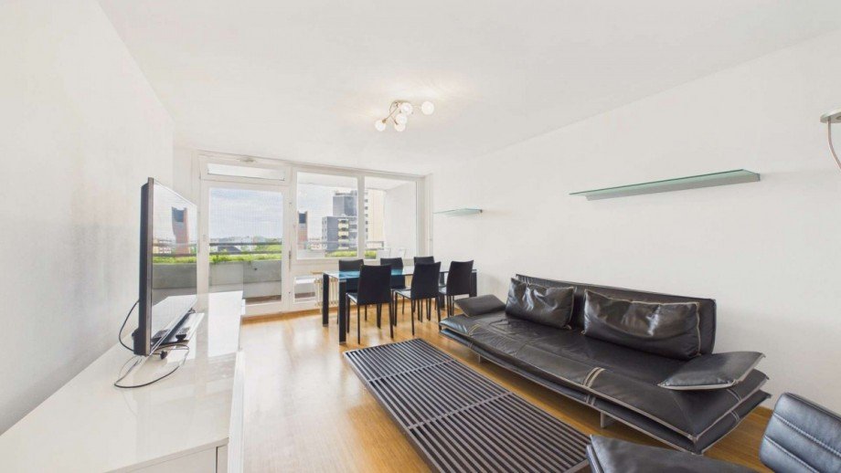 Wohnzimmer Etagenwohnung M�nchen