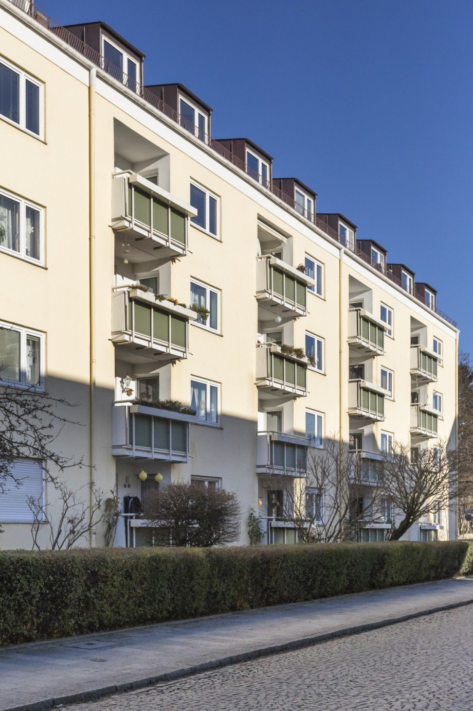 Hausansicht Etagenwohnung M�nchen