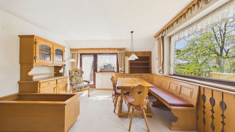 Esszimmer Dachgeschosswohnung M�nchen