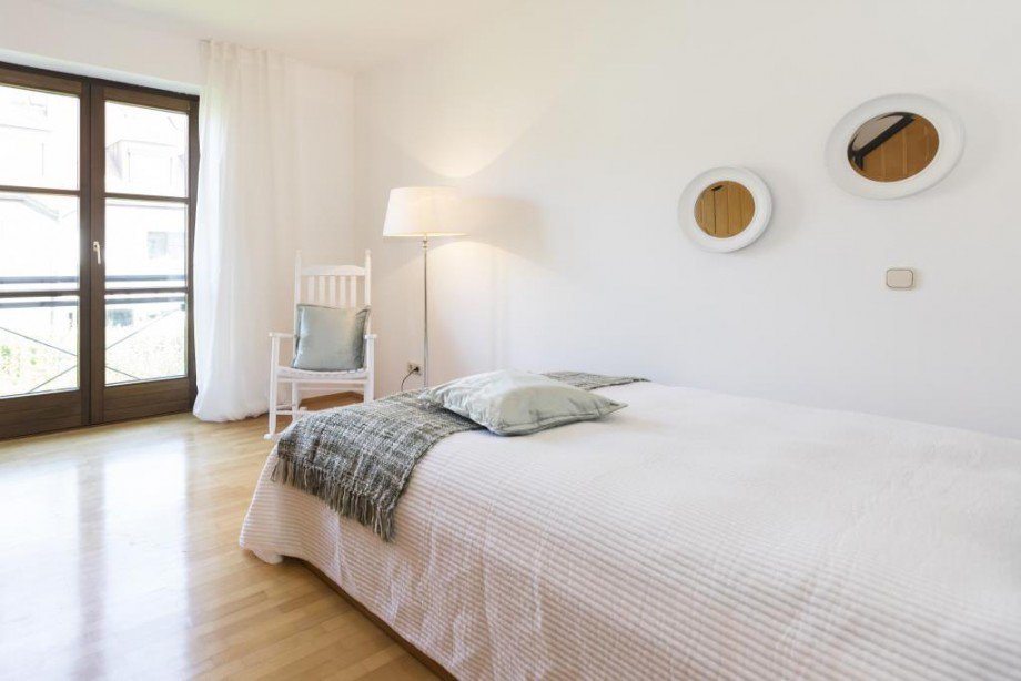 Detailansicht Schlafzimmer Etagenwohnung M�nchen