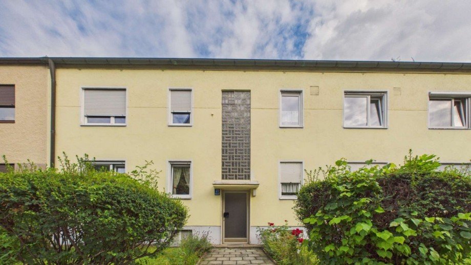 Au�enansicht Erdgeschosswohnung M�nchen
