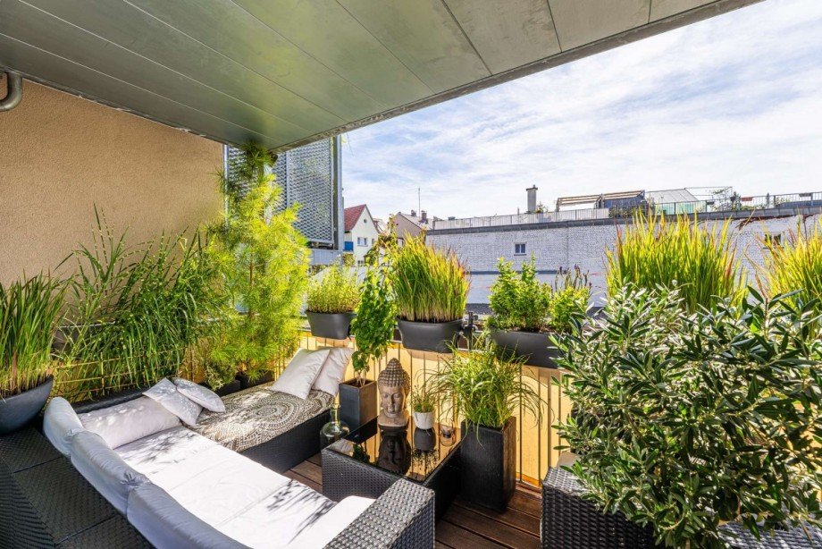 Balkon Etagenwohnung F�rth