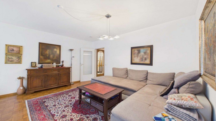 Wohnzimmer Erdgeschosswohnung M�nchen