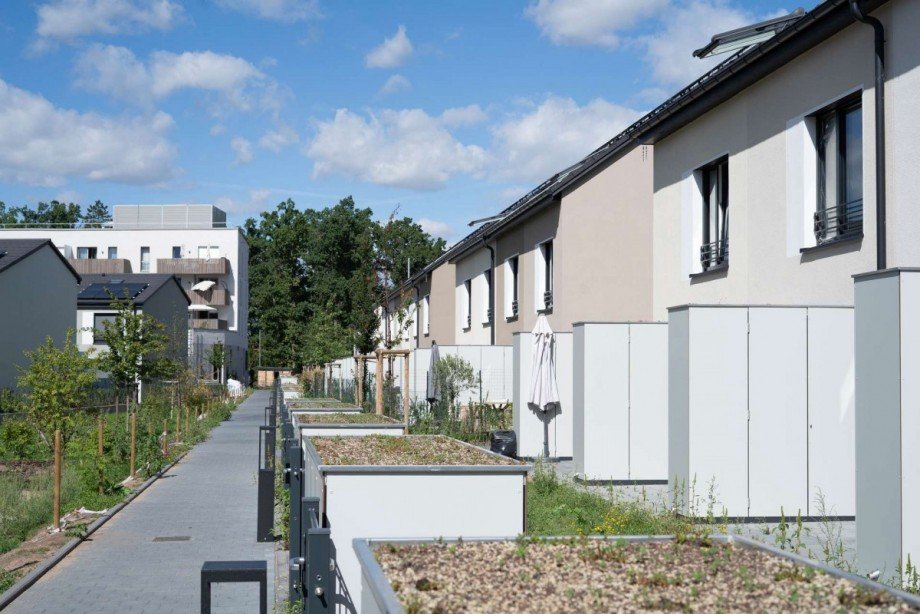 Au�enansicht Reihenendhaus N�rnberg
