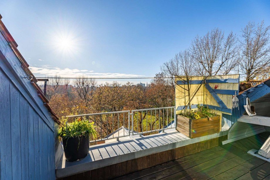Dachterrasse Maisonettewohnung N�rnberg