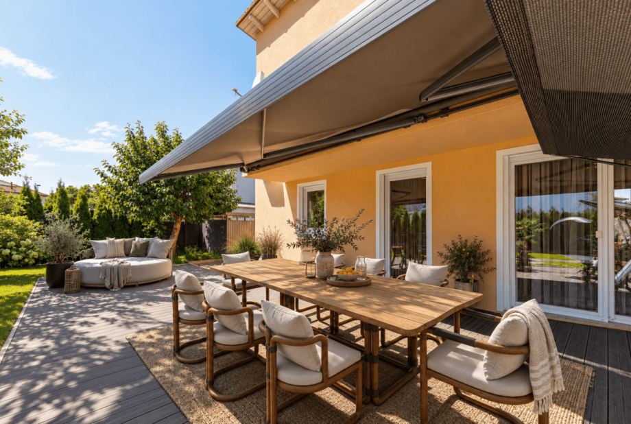 Terrasse (KI optimiert) Villa Erlangen