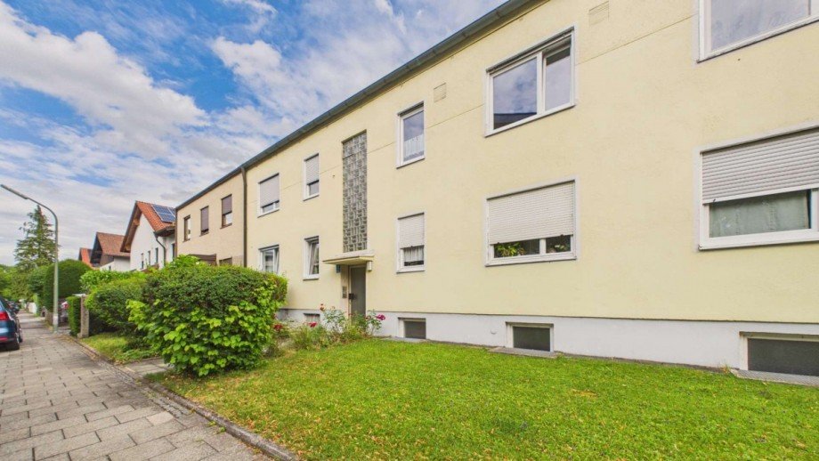 Au�enansicht Erdgeschosswohnung M�nchen