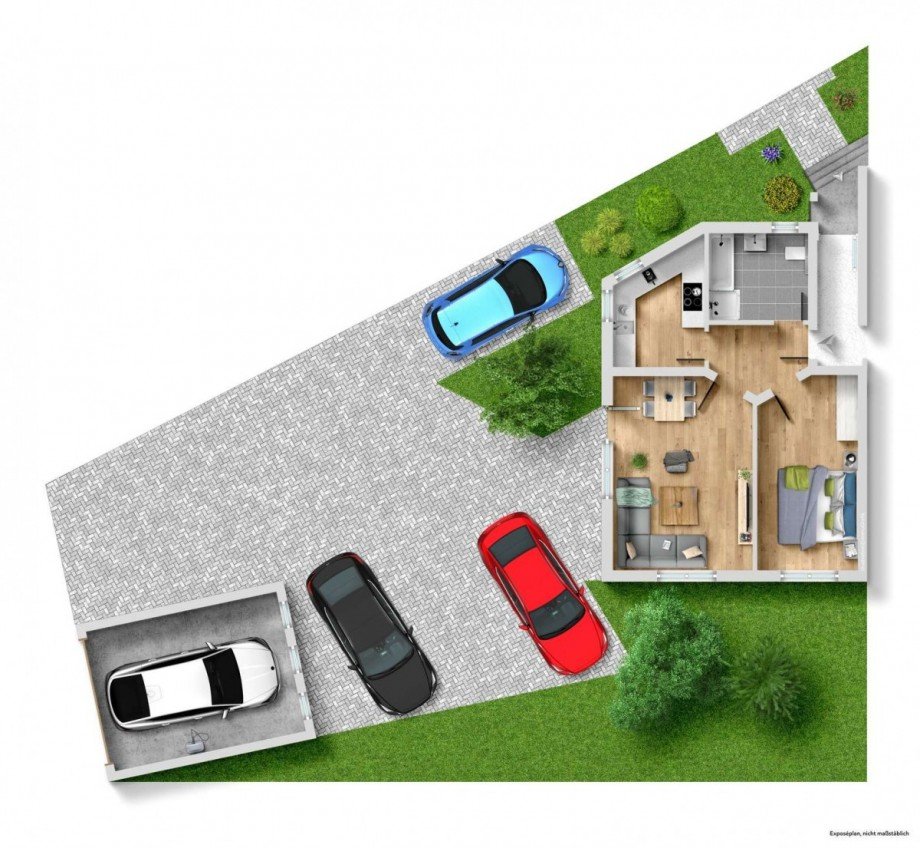 Grundriss Erdgeschosswohnung F�rth