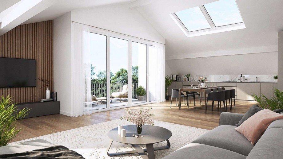 Visualisierung Innenraum Wohnung M�nchen