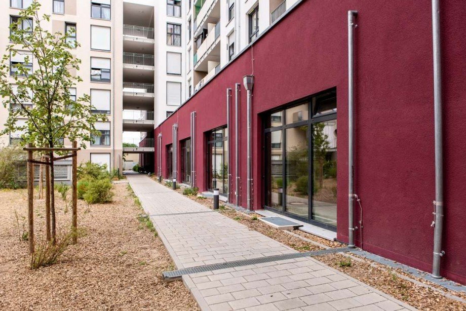 Au�enansicht Erdgeschosswohnung N�rnberg