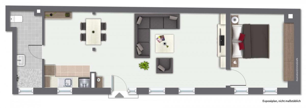 Grundriss Wohnung N�rnberg