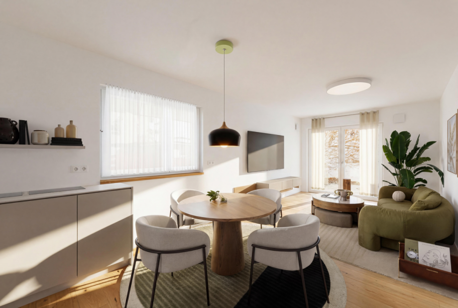 Visualisierung WE 01 Erdgeschosswohnung Ingolstadt