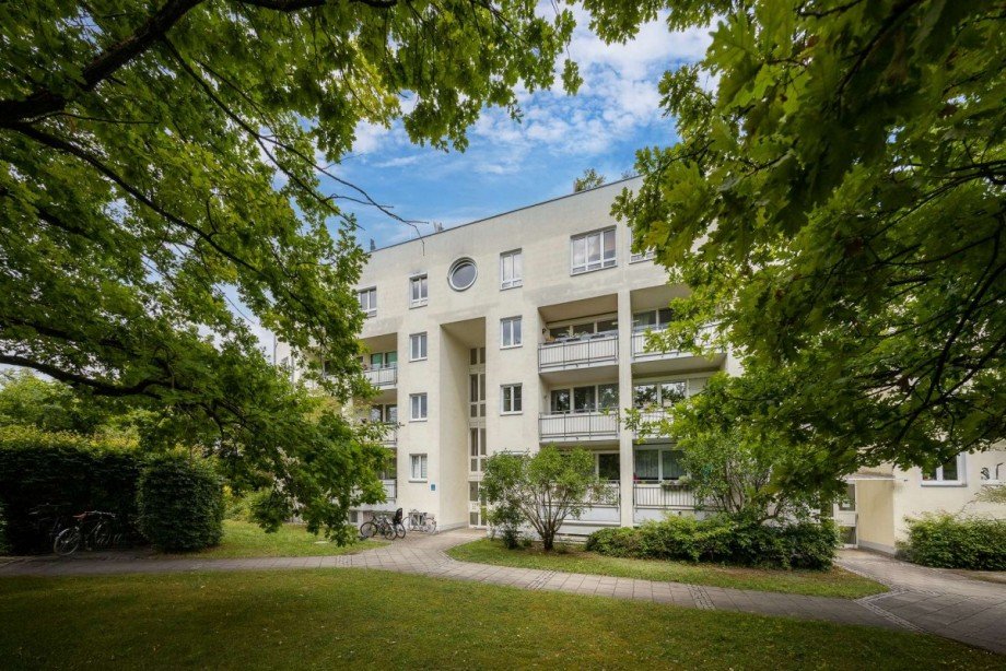 Hausansicht Erdgeschosswohnung M�nchen