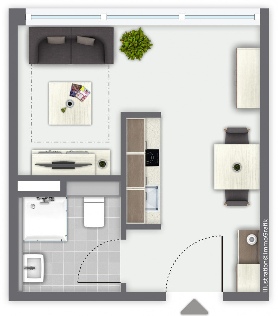 Grundriss Renditeobjekt F�rth