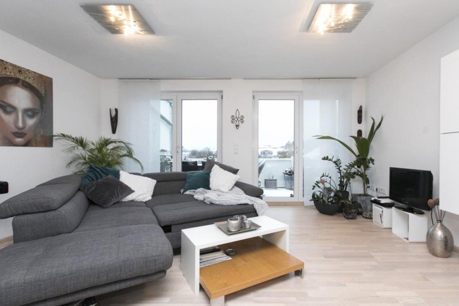 K�che/ Wohnzimmer Etagenwohnung Gilching