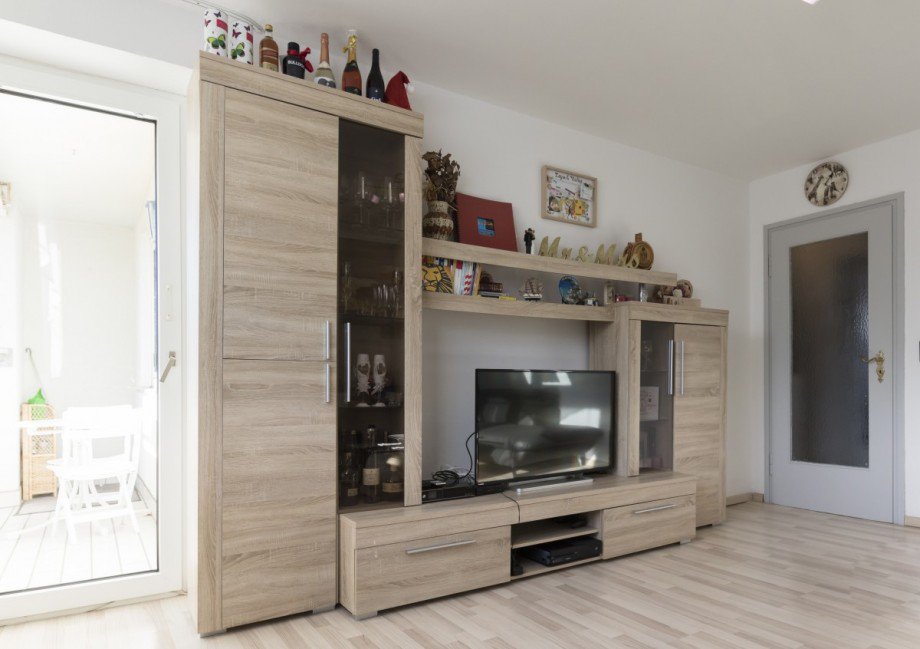 Zugang zum Balkon Etagenwohnung M�nchen