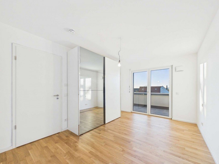 Schlafzimmer Penthousewohnung N�rnberg