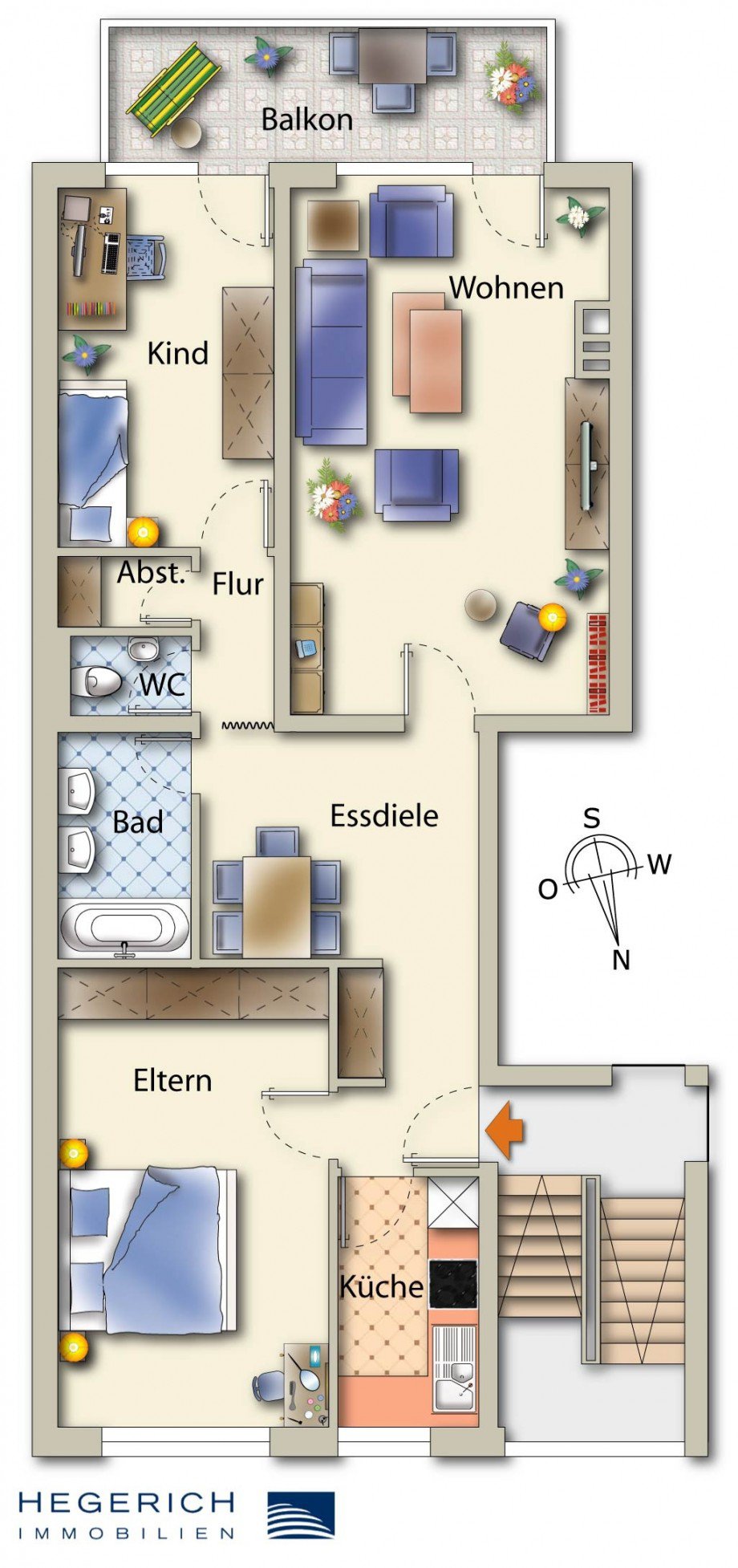 Grundriss Wohnung M�nchen